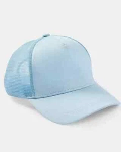 Adjustable Plain Trucker Cap Hat Unisex Mesh Baseball Promotional Various Colors - Picture 1 of 2