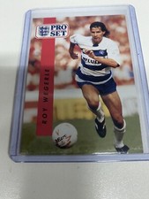 Q.P.R. Roy Wegerle Vintage Football Card In Double Protective Sleeve