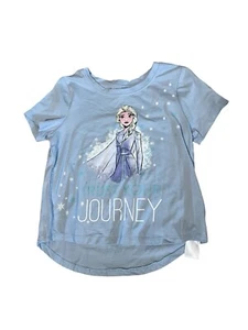NWT Disney Frozen 2 Elsa “Trust Your Journey” Shirt Girls Small - Picture 1 of 6