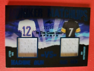 MAGLIA CARD BEN ROETHLISBERGER JIM KELLY GIOCO USATA #d23/35 2020 FOGLIA PARTITE - Foto 1 di 2