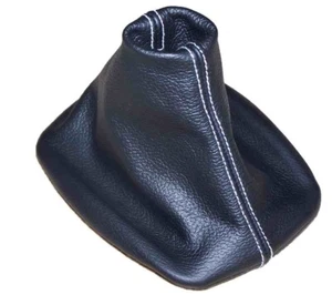 Gear Boot For Volkswagen Golf 4 1997-2003 Leather White Stitching - Picture 1 of 5