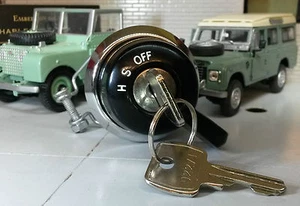 Land Rover Sidelight Headlight Ignition Switch Series 2 2a Lucas Knob Barrel Key - Picture 1 of 5