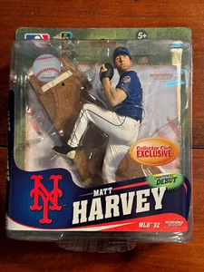 Matt Harvey Mcfarlane MLB 32 Debut Figure-New York Mets-2014-NEW NEVER OPENED - Picture 1 of 7