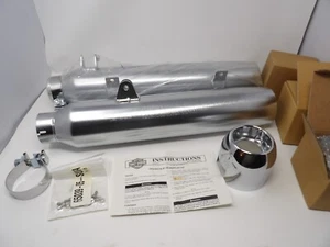 Harley Davidson V Rod VRSCR/D Slip-on Muffler Full Kit 65039-05 New - Bild 1 von 1