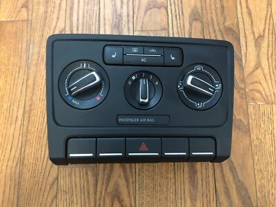 Volkswagen Beetle 2012 OEM calefacción aire acondicionado control de asiento térmico con moldura Foto 1 de 4