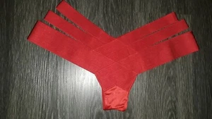 Victorias Secret Panty Bandas Tirantes Descarado NUEVO Talla Grande Rojo - Imagen 1 de 3