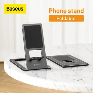 Baseus Foldable Metal Desktop Holder Phones Tablets Universal Stand - Picture 1 of 12