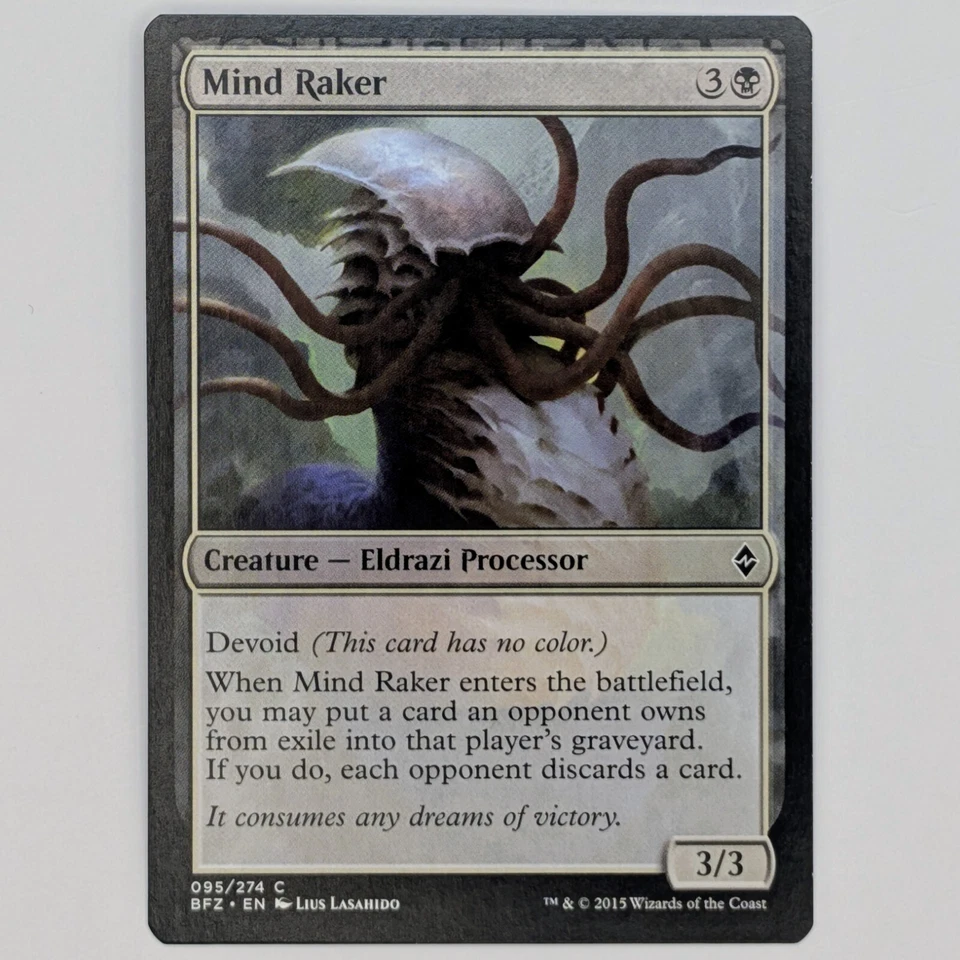 Mind Raker Battle for Zendikar NM Magic Card MTG - Image 1 of 2