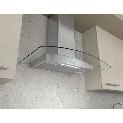 Zephyr ZRV-E30BGC30 Essentials Europa Ravenna Glass Hood 600 CFM Stainless Steel - Image 1 of 4