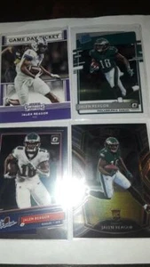 2020 Jalen Reagor RC - (4) Card Lot OPTIC/SELECT - Eagles - Bild 1 von 4