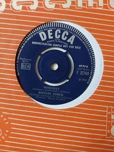 EUROVISION NETHERLANDS 1968 RONNIE TOBER 'SOMEDAY' UK VERSION 7" - Picture 1 of 1