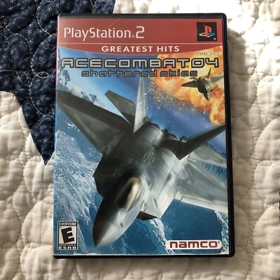 Ace Combat 04: Shattered Skies Greatest Hits (Sony PlayStation 2, 2001) - Image 1 of 4