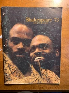 Shakespeare Festival Program Ashland Oregon 1973 - Picture 1 of 2