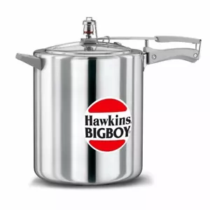 Hawkins BigBoy 22 Ltr Aluminium Pressure Cooker Cooking 25 to 30 Persons - Picture 1 of 1