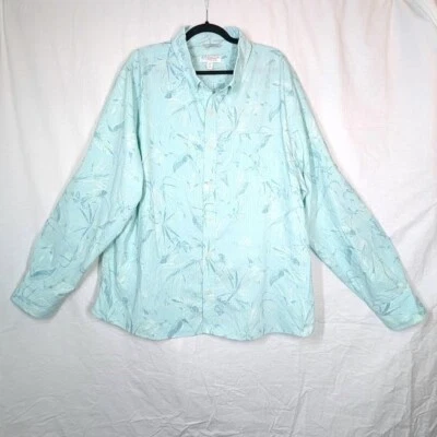 Camisa Coolibar Para Hombre Talla XXL Como Nueva UPF 50+ UV Protección Solar Pestaña Enrollable Abotonada Foto 1 de 4