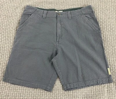 Pantalones Cortos Honolua Surf Co Para Hombres Chino Gris Texturizado Talla 40 Clásicos Foto 1 de 4