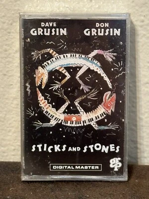 1988 SEALED Sticks And Stones Dave & Don Grusin Cassette JAZZ FUSION - Image 1 of 4