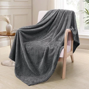 Fleece Throw Blanket Extra Large, Super Soft and Warm Blankets for Couch, Sofa - Picture 1 of 12