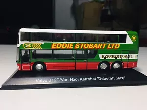 UK ATLAS EDDIE STOBART 1/76 VOLVO B12T VAN HOOL ASTROBEL DEBORAH JANE BUS MODEL - Picture 1 of 7