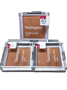 3PC  Neutrogena Healthy Skin Blush 40 Bronzed, .19oz
