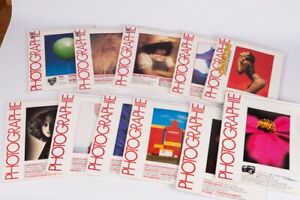 Photographie - 11 magazines of 1978, 79 ,81  German language   