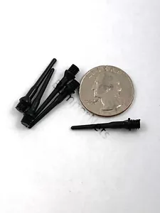 1000 Darts schwarz weiche Spitzen 2ba Größe, Tufflex Standard, Kunststoff extrem langlebig - Bild 1 von 2