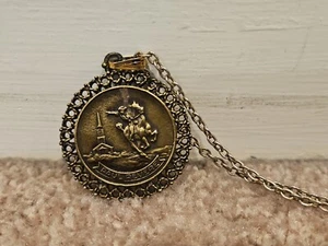 Paul Revere Cradle of Liberty Token Necklace 11.5'' Length - Picture 1 of 3