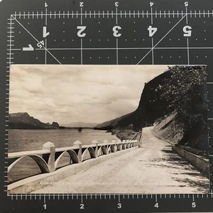Columbia River Highway Oregon unbesendet ungeteilt hinten RPPC Cross & Dimmitt 251 - Bild 1 von 2