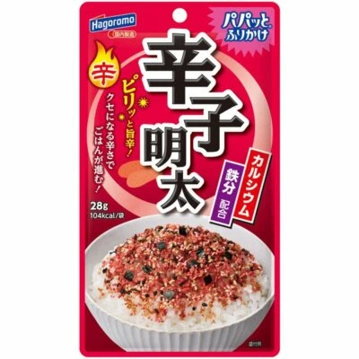 Hagoromo Rice Seasoning Furikake Spicy Cod roe taste 28g from Japan