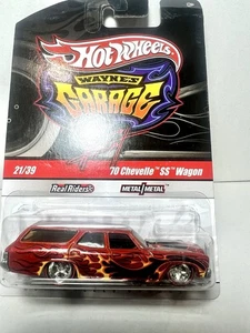 Hot Wheels Wayne's Garage - '70 Chevelle SS Wagon - Real Riders 1:64 Diecast - Picture 1 of 5