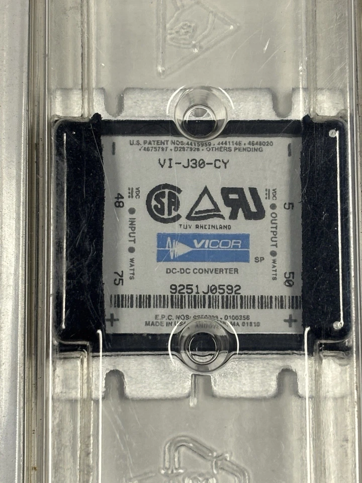 VICOR, DC/DC Converter, 5V 50W, VI-J30-CY - Image 1 of 1