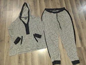 Simply Vera VeryWang Women's Size XL Hooded Pj Set Pockets/Drawstring (B29) - Picture 1 of 4