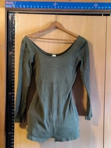 Suéter Pullover Victorias Secret Rosa Para Mujer Verde Fuera del Hombro Talla XL - Imagen 1 de 4