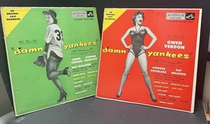 Gwen Verdon Damn Yankees Original Cast LP RCA LOC-1021 (2) Vinyl Cover #1 lot - Picture 1 of 11