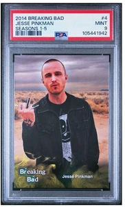 2014 Breaking Bad Seasons 1-5 Cryptozoic #4 Jesse Pinkman PSA 9 - Picture 1 of 2