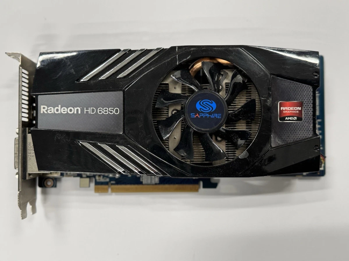 グラフィックボード　AMD Radeon HD 6850 Placa de vídeo PCI-E AMD HD 6850 1GB/256bits Sapphire - 299-1E174