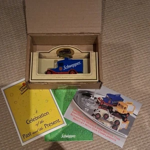 Lledo Days Gone Schweppes Model Van BNIB Original Promotional Paperwork - Picture 1 of 6