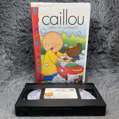 Caillou And Company (Caillou Ect Compagnie) VHS Tape Sony Wonder FRENCH LANGUAGE - Image 1 of 4