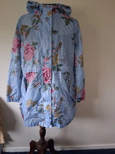 Joules Right as Rain Floral Coat. Size 18 - Picture 1 of 5