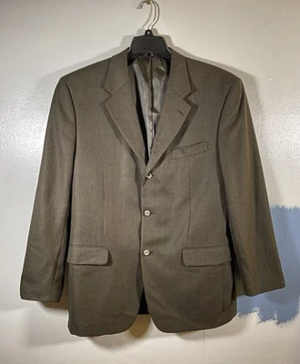 Blazer Jones New York Hombre 100% Lana Marrón, Talla 40R Foto 1 de 4