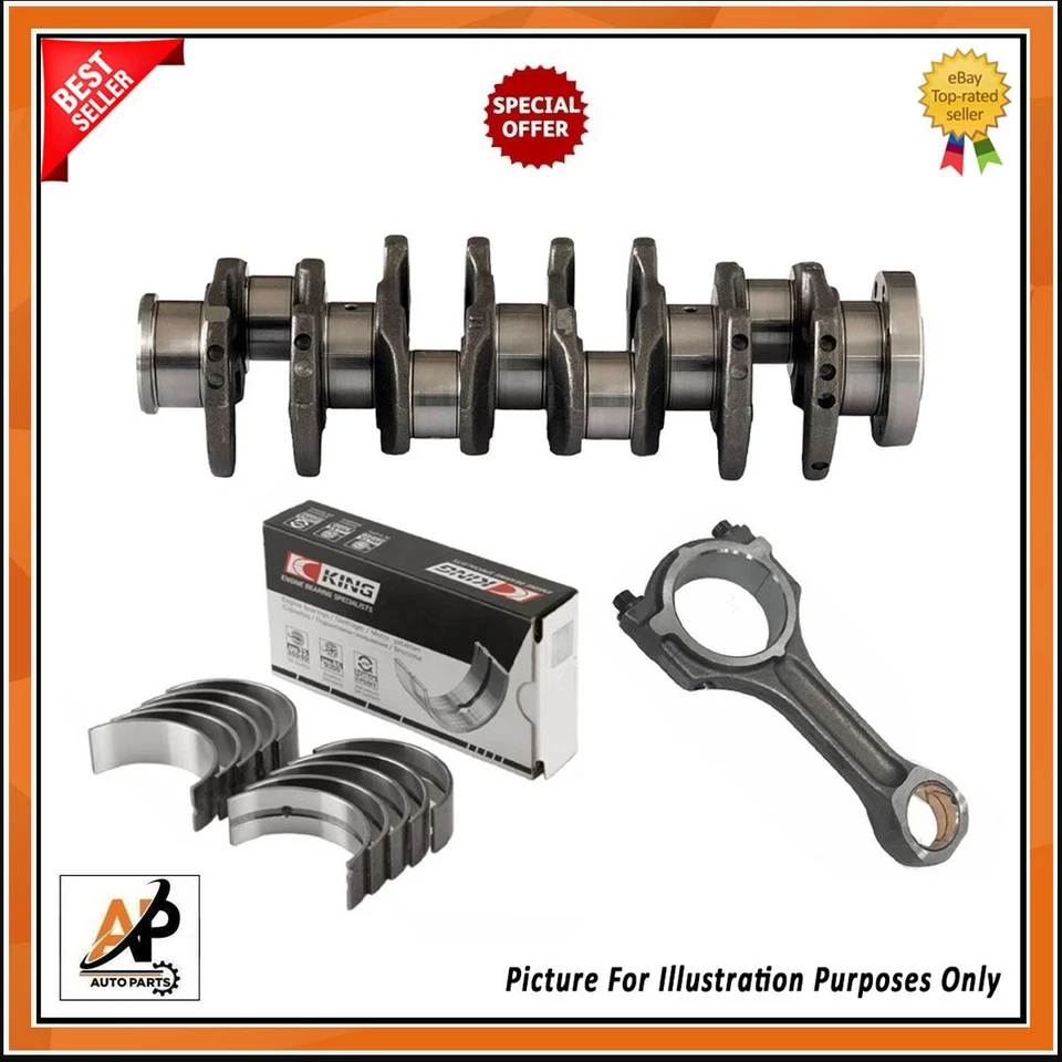 FOR FORD TRANSIT 2.0 2.2 2.4 TDCI MK6 MK7 MK8 GENUINE CRANKSHAFT + OTHER PARTS - Image 1 of 3