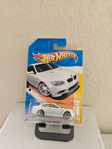 Hot Wheels '10 BMW M3 2011 New Models #26/50 White D10. - Picture 1 of 1