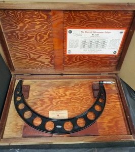 Starrett 15-16" Outside Micrometer #436 .001 Graduations with case - Picture 1 of 14