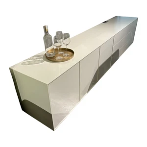 Musterring Sideboard Rose Casello Lack Weiß Inklusive Kabeldurchlass - Bild 1 von 5