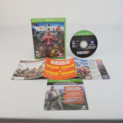 Far Cry 4 Limited Edition Xbox One Video Game Complete CIB Season Pass Extras M - Image 1 of 4