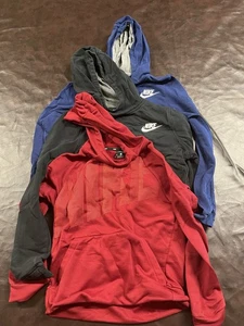3 sudaderas con capucha de manga larga suéter Nike para niños talla M - Imagen 1 de 5