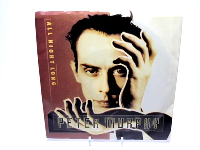 Peter Murphy ‎– All Night Long / Beggars Banquet ‎– 8620-7-H 7" 1988 EX/EX - Image 1 of 3