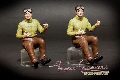 MODÈLE EN RÉSINE ENZO FERRARI PEINT 1:18 Alfa Romeo RLTF Ferrari - Photo 1/4