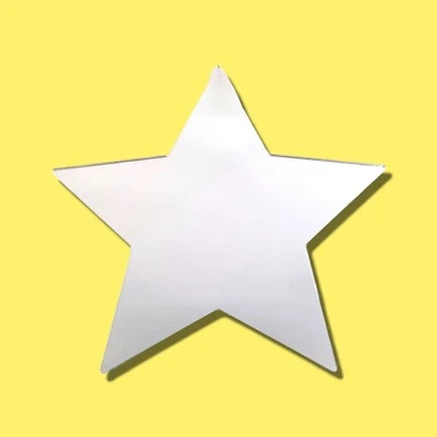 Акриловые зеркала в форме звезды - различные размеры - Изображение 1 из 4