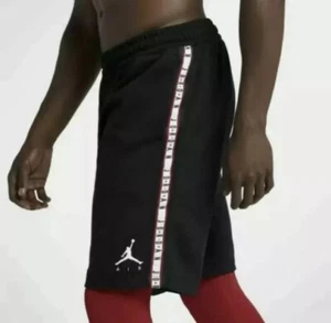 Pantalones Cortos de Baloncesto Nike Para Hombre CJ9466-010 Air Jordan HBR Polar Negros Talla Mediana - Imagen 1 de 11
